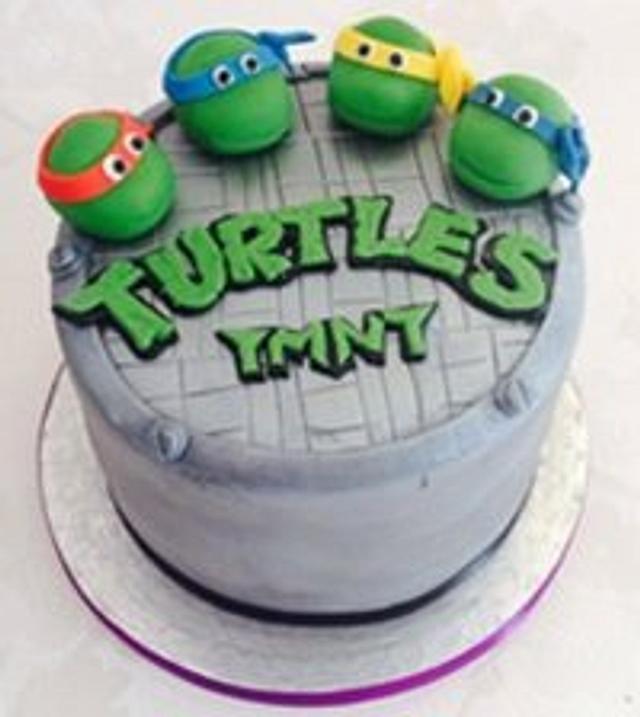 Ninja Turtle Cake - Decorated Cake by Victoria's Cakes - CakesDecor