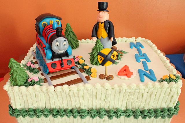 Thomas the Train Cake - Sweet Smorgasbord