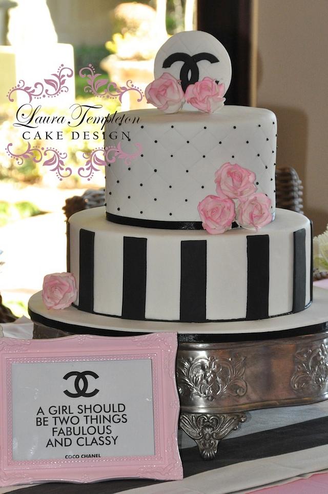Cake tag: chanel - CakesDecor