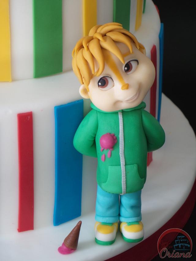 Alvin and the Chipmunks cake - Cake by Oriana Orioli - CakesDecor