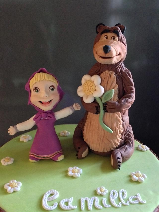 Masha e Orso - Decorated Cake by Piro Maria Cristina - CakesDecor