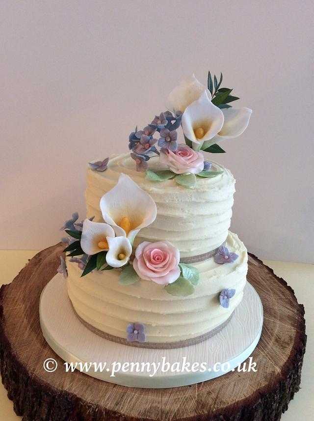 wedding cake Decorated Cake by Popsue CakesDecor