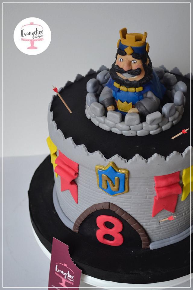 Clash Royal Cake Castle Cake By Evangeline Cakes Cakesdecor