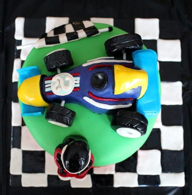 Grand Prix Birthday Cake - Cake by Sassy Cakes and - CakesDecor