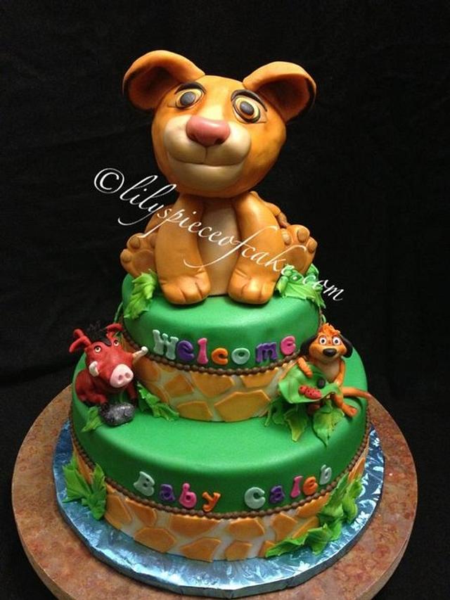 Lion King - Decorated Cake by Lily's Piece of Cake, LLC - CakesDecor