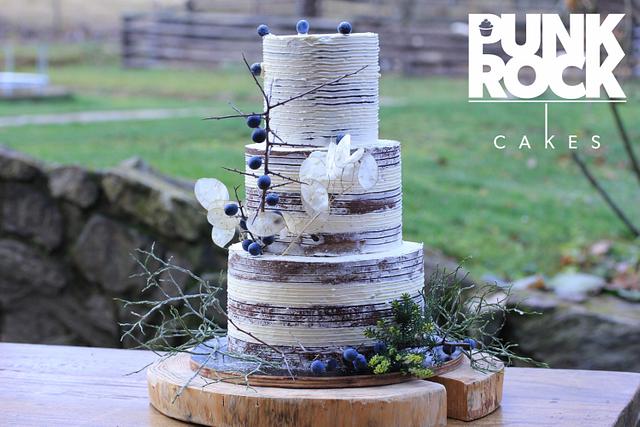 Fairy Fall Wedding Cake Blackthorn Fruit Cake By Cakesdecor