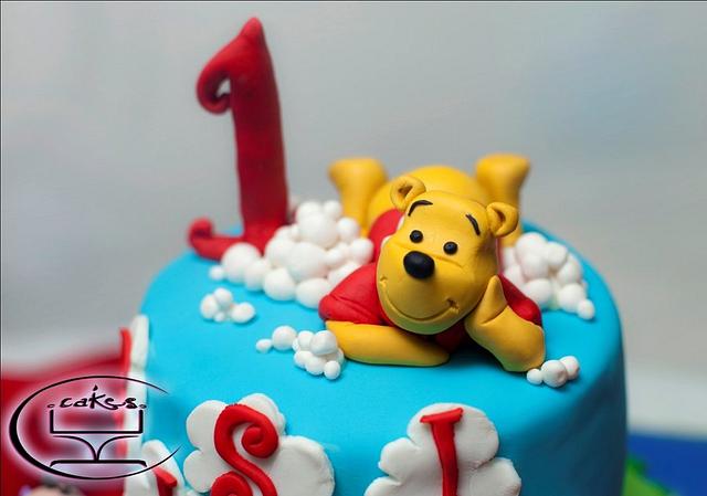 Winnie the Pooh Themed cake