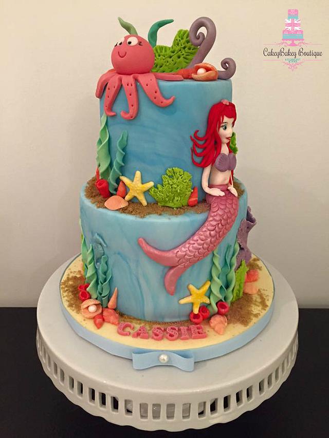 Under The Sea Cake - Decorated Cake by CakeyBakey - CakesDecor