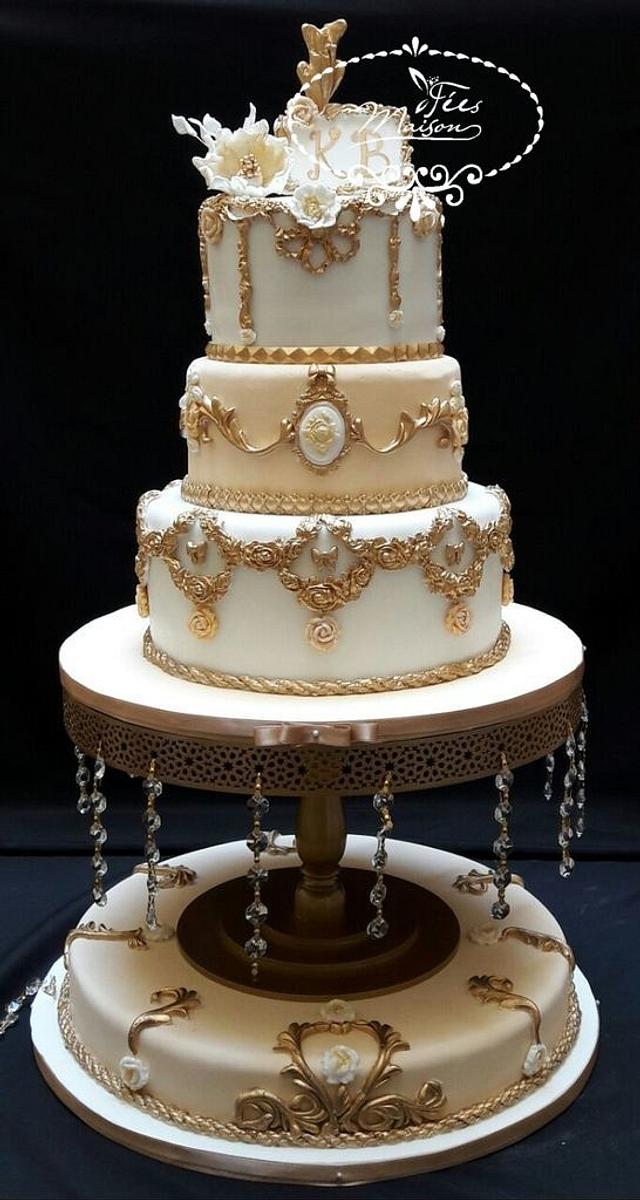 Baroque | Wedding Cake Baroque, Dream Wedding Cake, Ivory Wedding Cake