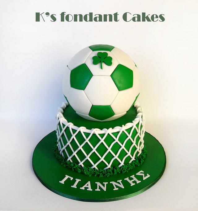 Coolest Soccer Theme Birthday Cake