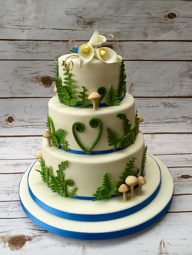 Ferns Decorated Cake by The Cake Bank CakesDecor