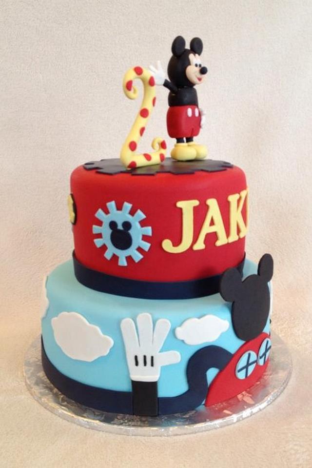 Mickey Mouse Birthday Cake - Cake By Dakota's Custom - Cakesdecor