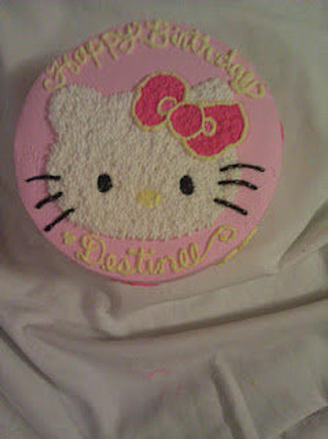 Hello Kitty Birthday Cake - Decorated Cake by Hilda - CakesDecor