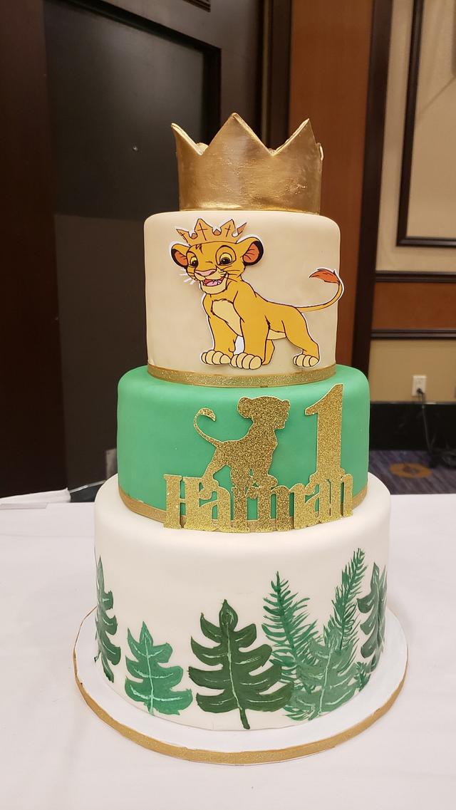 Lion King themed Cake - Decorated Cake by Sweet Creations - CakesDecor