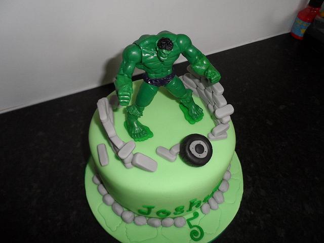 Incredible Hulk Cake By Kathy Cakesdecor