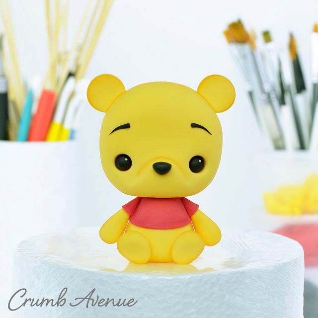 Winnie the Pooh - Decorated Cake by Crumb Avenue - CakesDecor