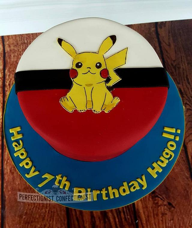 Hugo - Pikachu Pokemon Birthday Cake - Decorated Cake by - CakesDecor