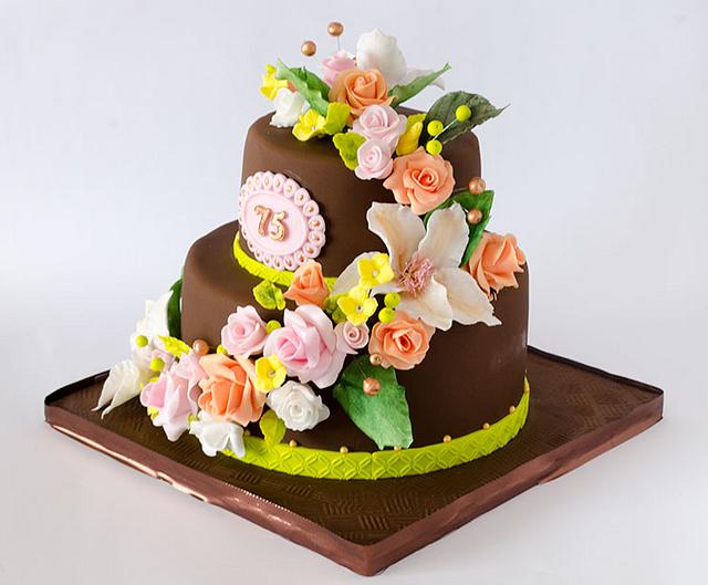 Cake for Grandma - Cake by Rositsa Lipovanska - CakesDecor