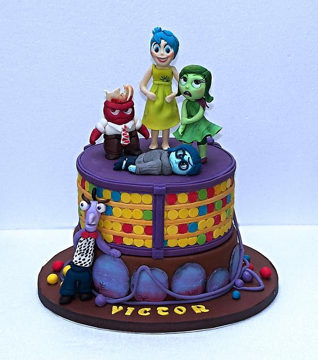 Inside Out - Decorated Cake by Zuzana Bezakova - CakesDecor