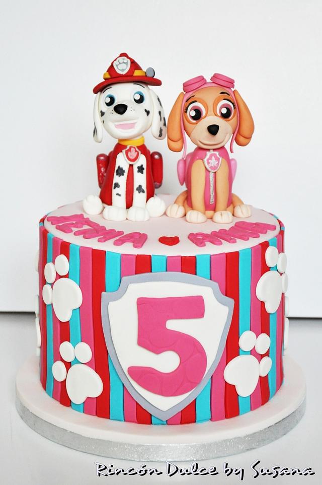 Paw Patrol Cake - Decorated Cake by rincondulcebysusana - CakesDecor