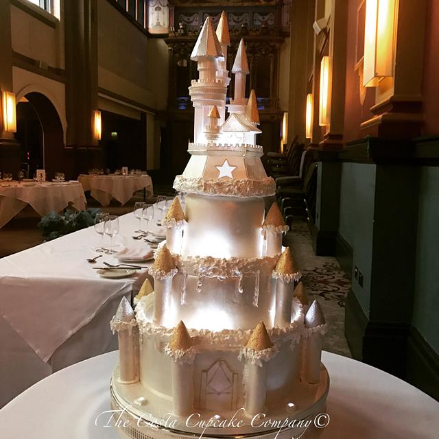 Cinderella Castle Wedding Cake Cake By Costa Cupcake Cakesdecor