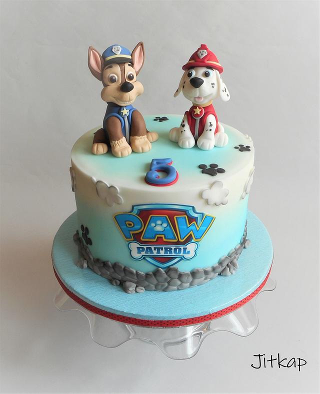 Paw patrol cake - Decorated Cake by Jitkap - CakesDecor