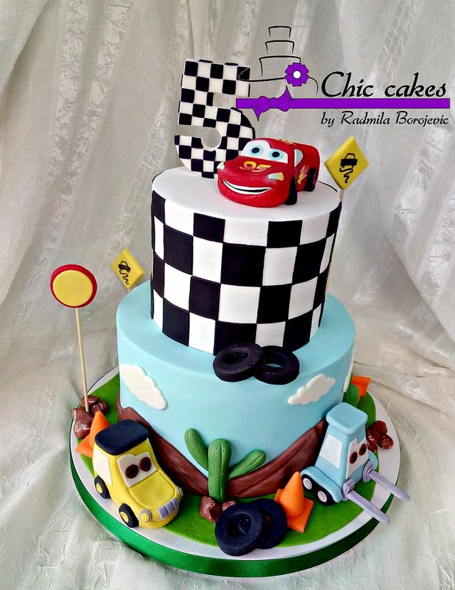 McQueen car cake - Cake by Radmila - CakesDecor