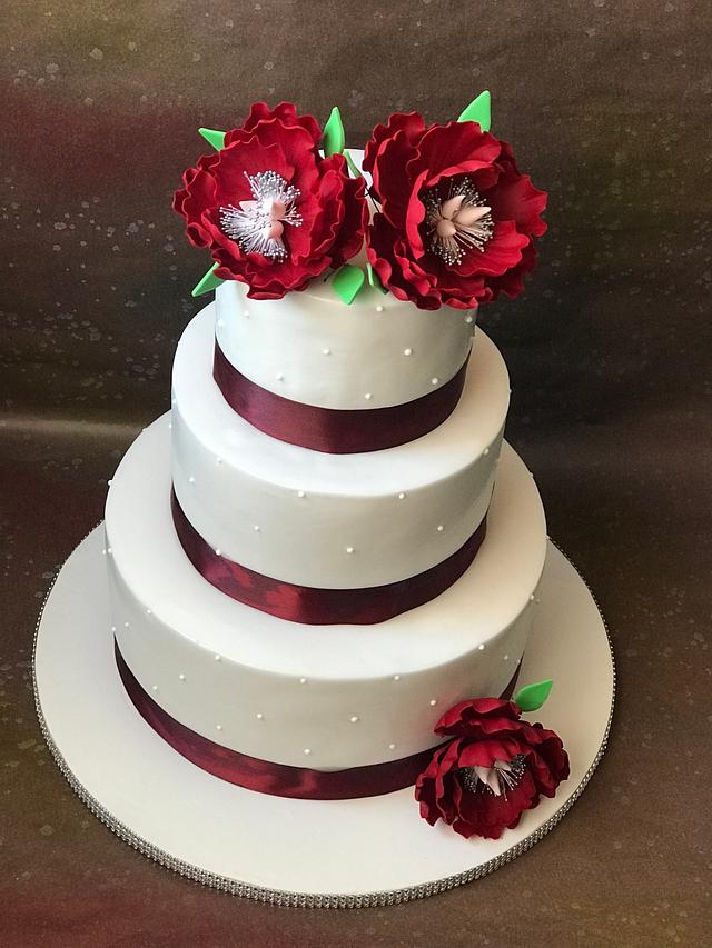 Wedding cake - Cake by Georgia´s Cakes - CakesDecor