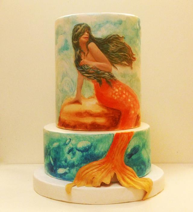 My one and only mermaid - Decorated Cake by Ferhan Dilek - CakesDecor