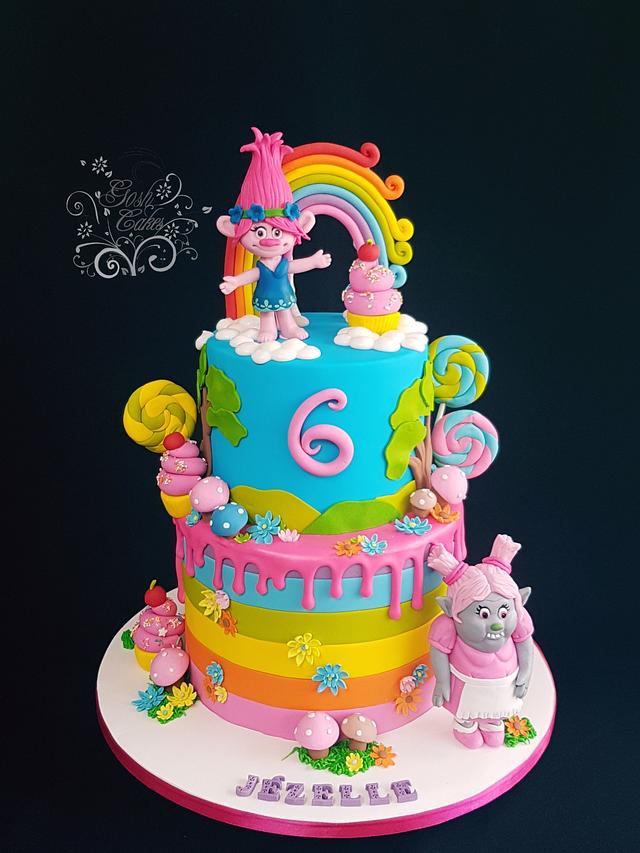 Trolls Love Cake By Goshcakes Cakesdecor