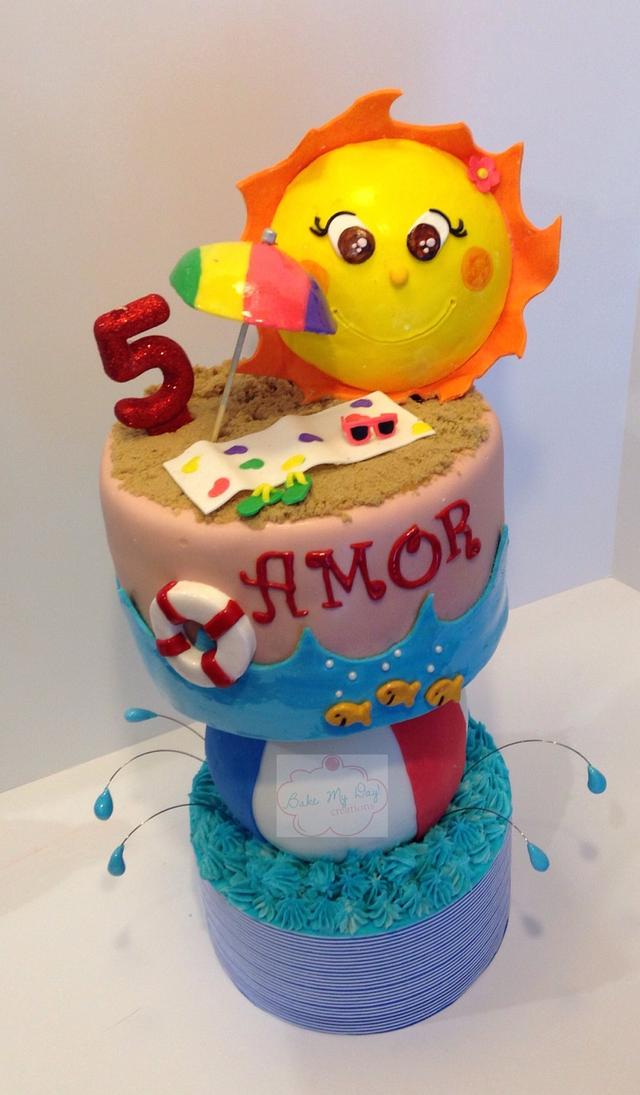 Daughter's Design cake - Cake by Bake my day! Creations - CakesDecor