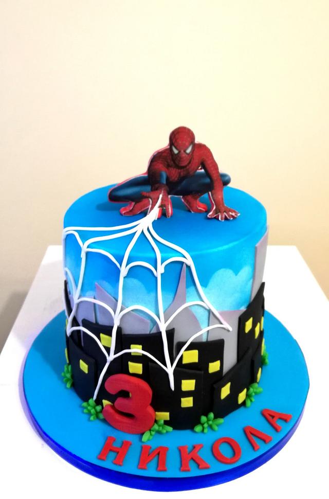 Spiderman - Cake by KamiSpasova - CakesDecor
