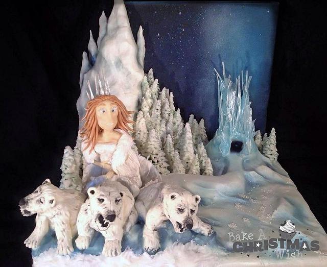 Queen of Narnia for bake a Christmas wish  