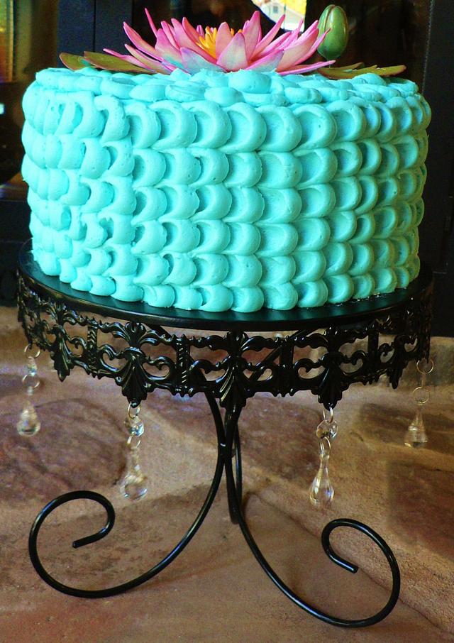 Lotus Birthday Cake - Cake by Kendra's Country Bakery - CakesDecor