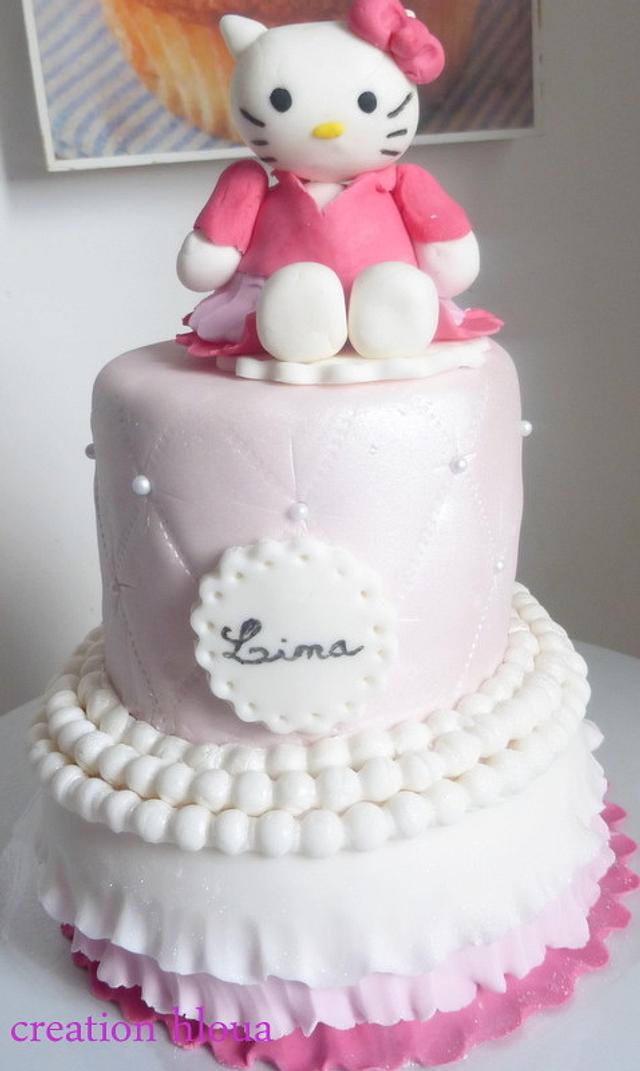 Gateau Hello Kitty Cake By Creation Hloua Cakesdecor