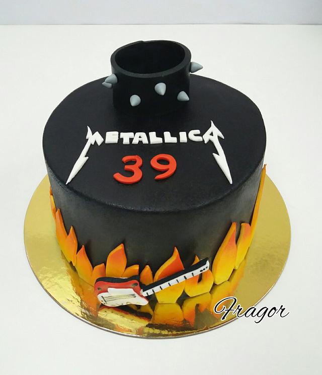 Metallica cake