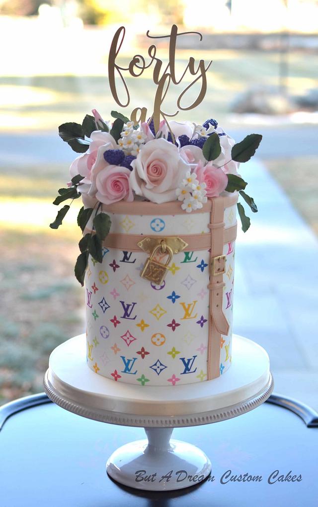 Louis Vuitton Cake - Decorated Cake by Elisabeth - CakesDecor