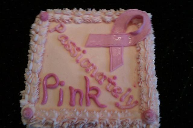 Passionately Pink BREAST CANCER AWARENESS - Cake by - CakesDecor