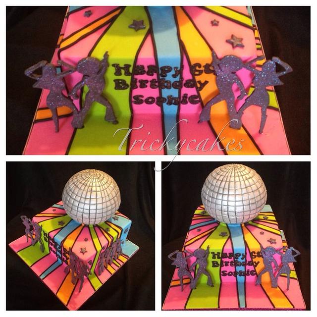 Disco Inferno - Cake By Trickycakes - Cakesdecor