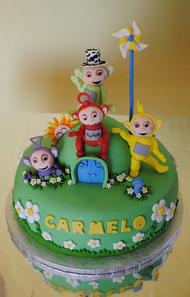 Teletubbies Cake - Decorated Cake by Nancy La Rosa - CakesDecor