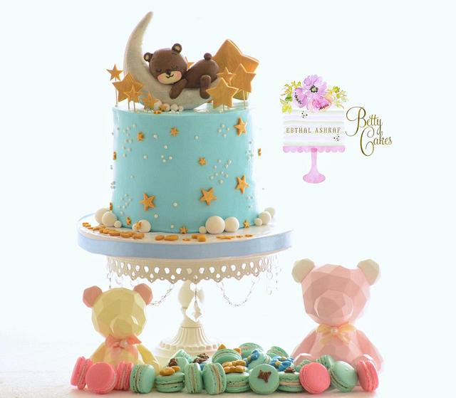 Teddy Bear Cake Decorated Cake By Bettycakesebthal Cakesdecor Teddy Bear Cake Decorated Cake By Bettycakesebthal Cakesdecor