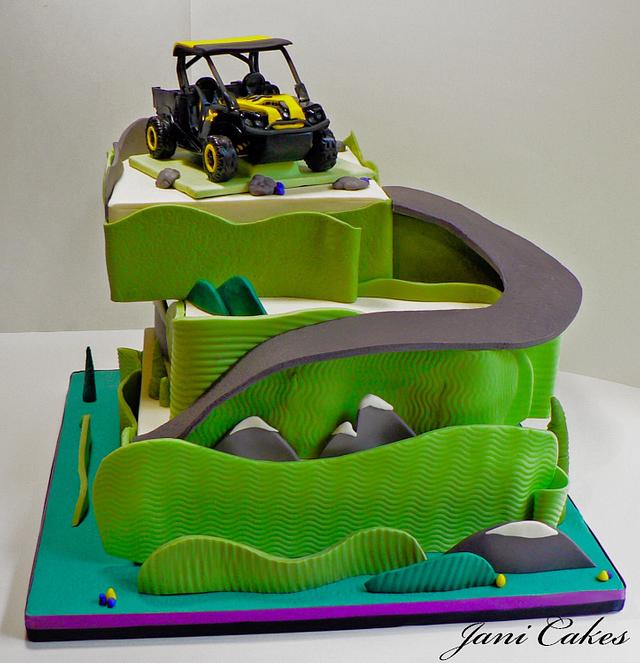 ATV ride - Cake by Jani Cakes - CakesDecor