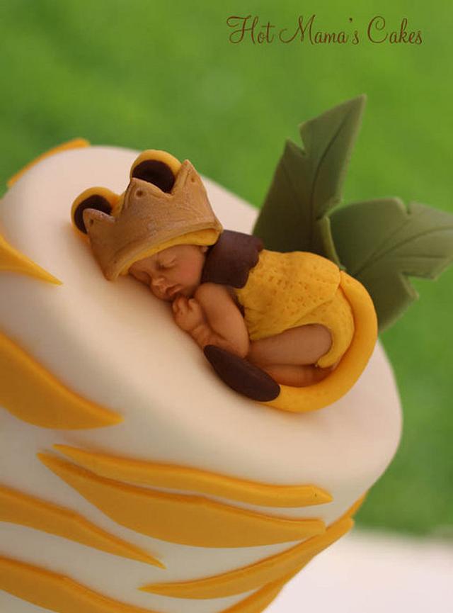 The Lion King Inspired Baby Shower Cake By Hot Mama S Cakesdecor