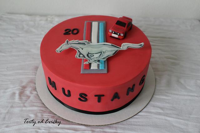 Ford Mustang #fordmustangcake#ford#handmadework#sugarandtreats#cakeide... |  TikTok