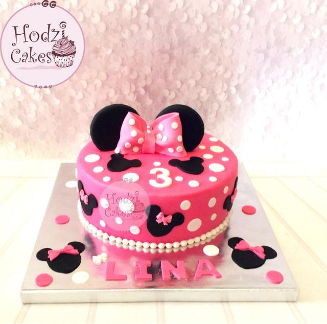 Pinky Minnie Mouse Cake🎀