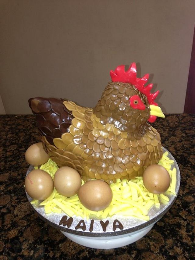 Chicken Cake - Decorated Cake by Rita Williams - CakesDecor