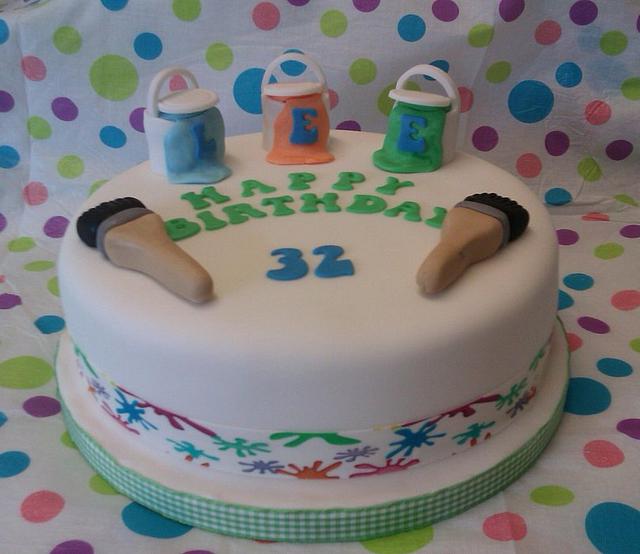 painter decorator - cake by Bootiful Cakes and Cupcakes ...