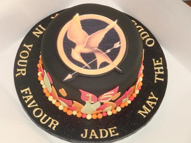 The Hunger Games Birthday Cake Cake By Busy Lizzies Cakesdecor