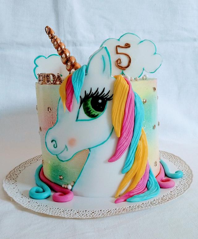 Unicorn - Decorated Cake by alenascakes - CakesDecor