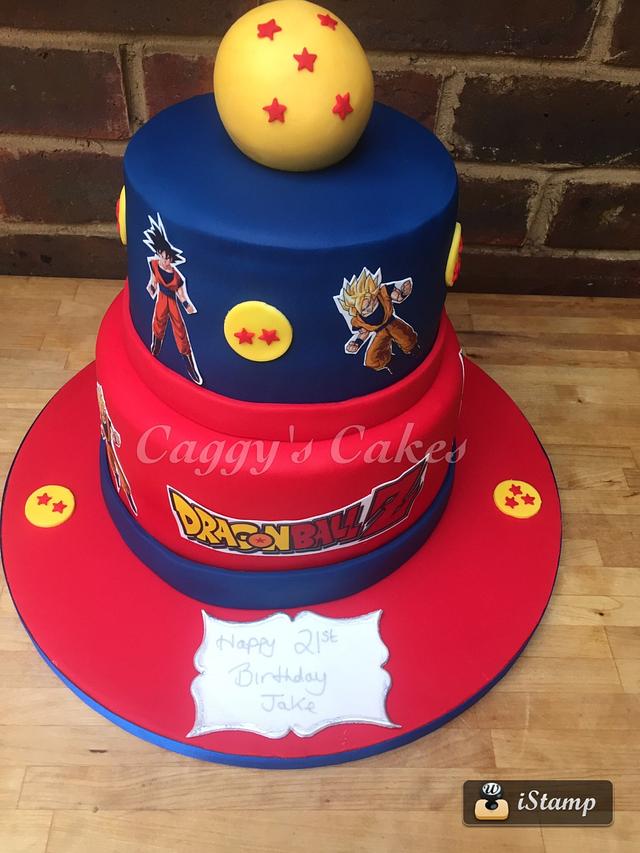 Dragonball Z cake
